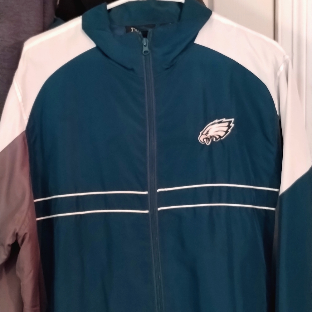 Philadelphia Eagles windbreaker jacket • Men's L